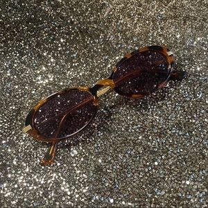 Tortoise Oval Sunglasses